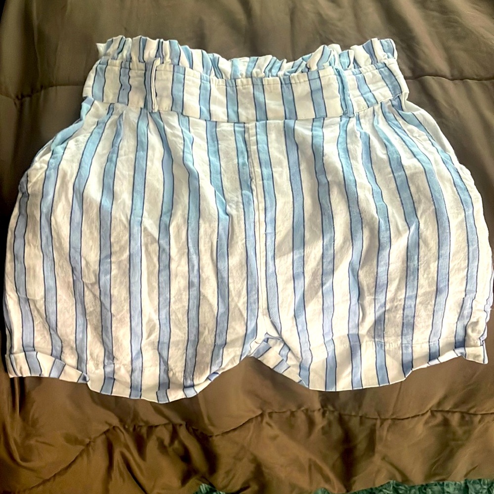 Blue shorts